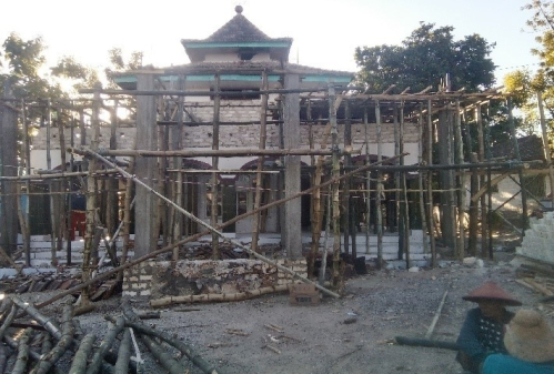 Suasana Renovasi Total Masjid Baiturrahman